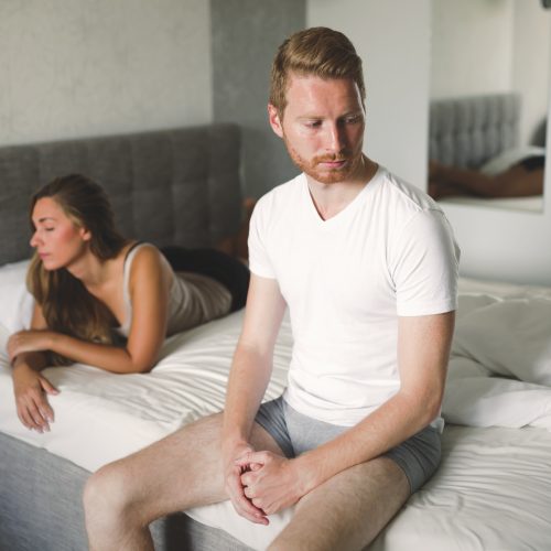 Couple having problems in relationship Hypogonadism